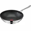 Jamie Oliver by Cook' Smart Edelstahl-Wokpfanne 28cm E31019|Tefal Online