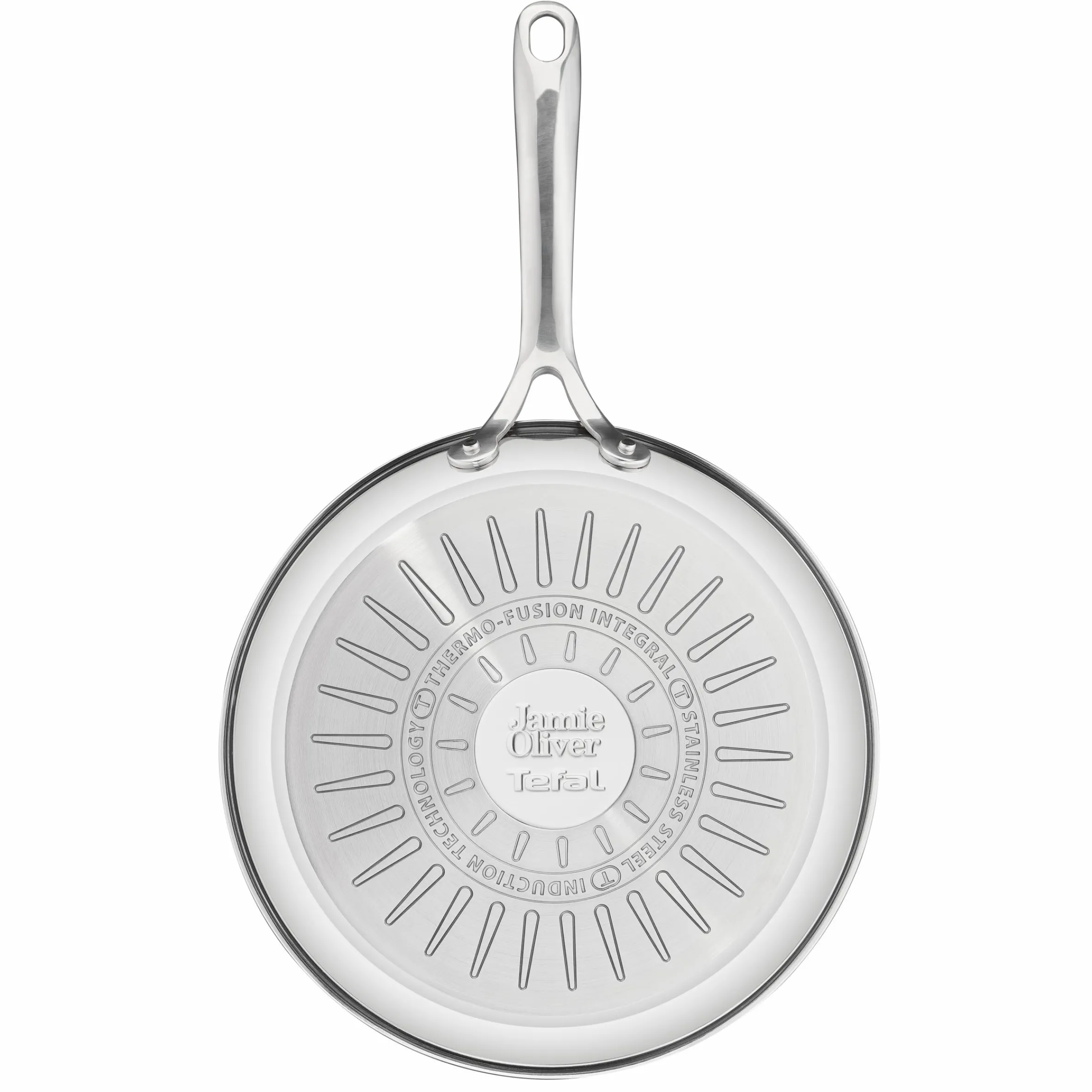 Jamie Oliver by Cook Smart Pfanne aus unversiegeltem Edelstahl 24cm E31104|Tefal New
