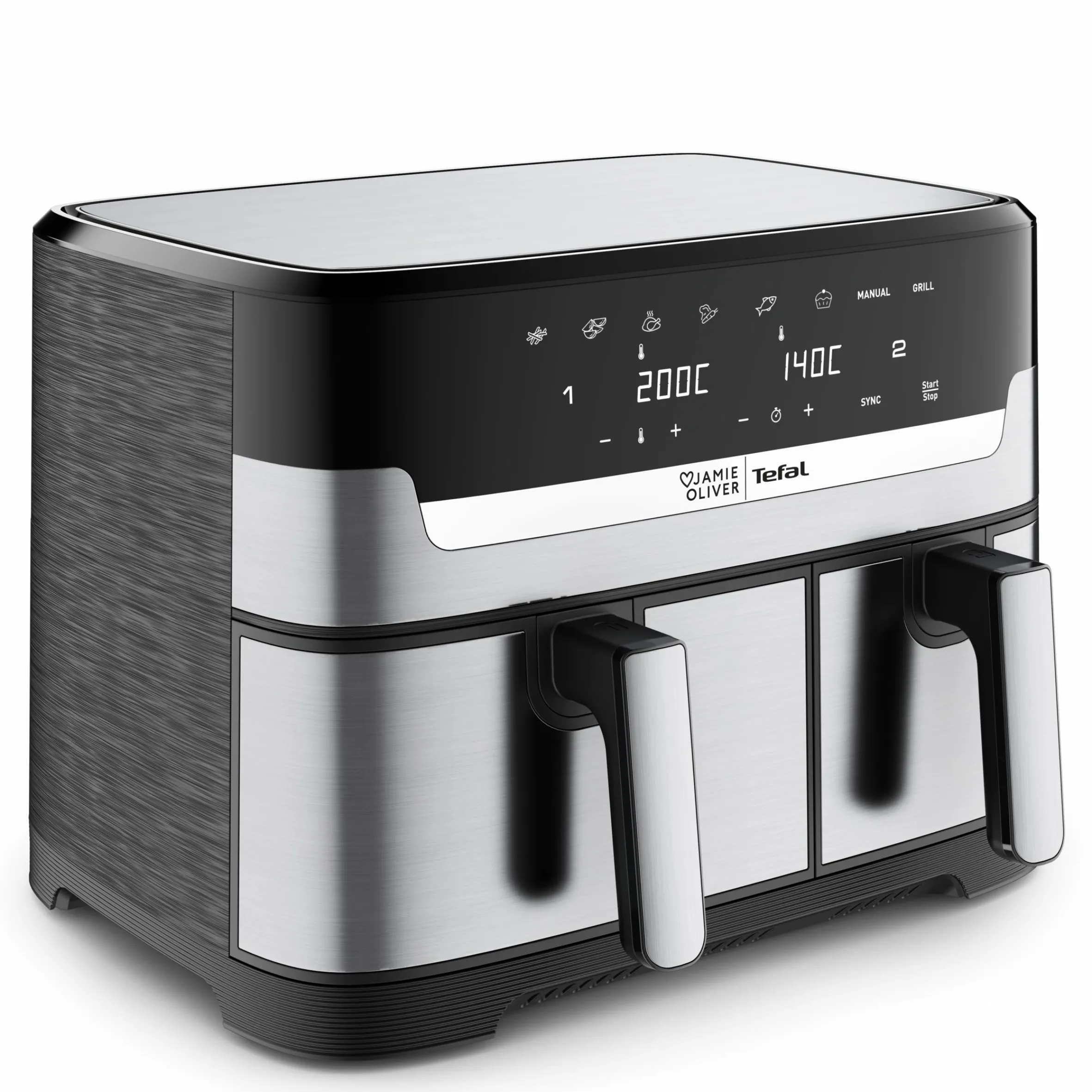 Jamie Oliver by Dual Drawer Heißluftfritteuse, 8,3 l/2,2 kg Schubladen|Tefal Sale