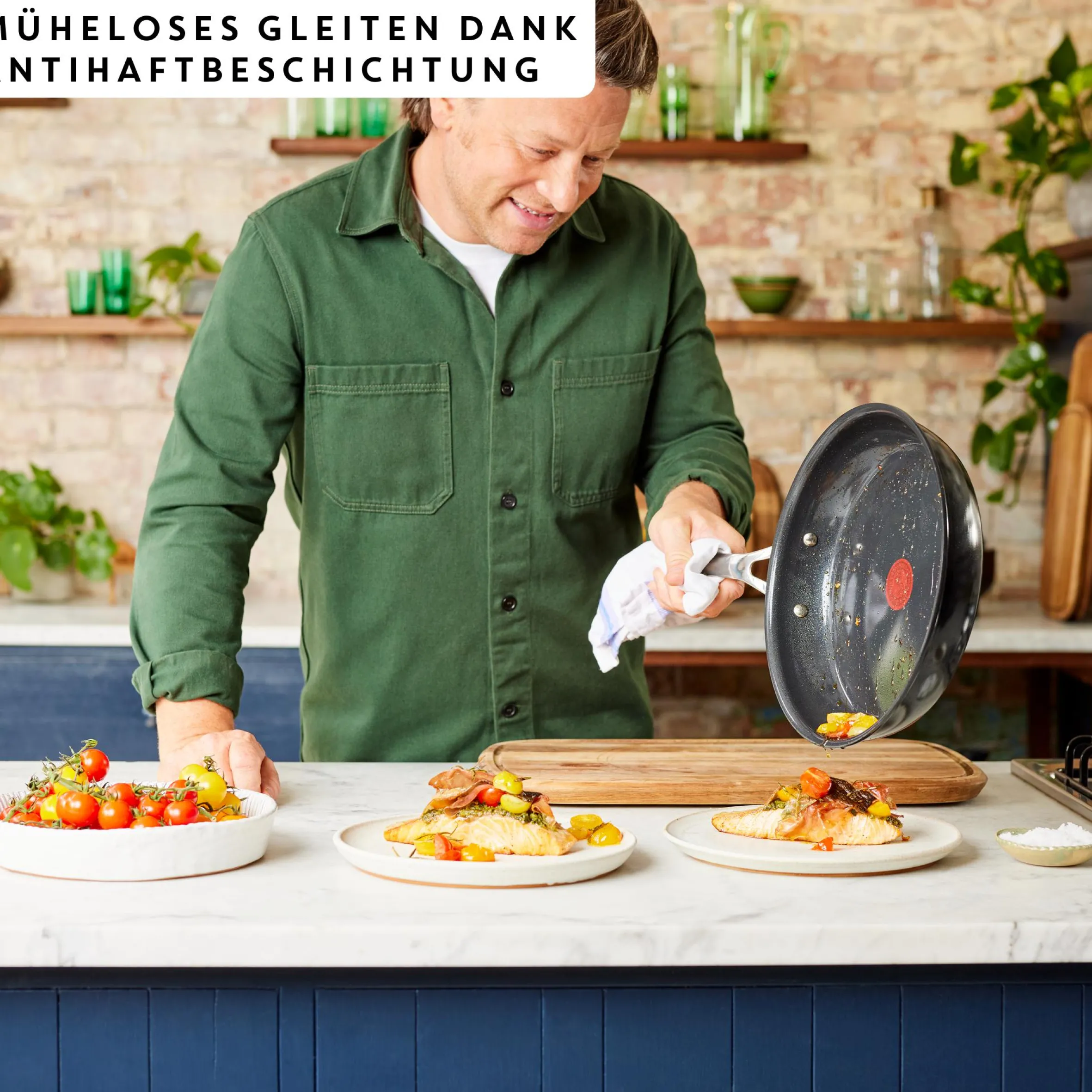 Jamie Oliver by Enjoy Keramikpfanne 24cm C471S5|Tefal