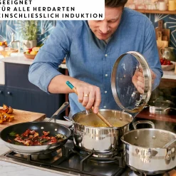 Jamie Oliver Cook Smart Pfannenset 24/28 cm E310S2|Tefal Best