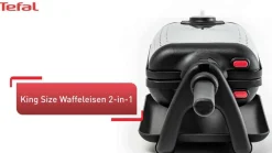 King Size 2-in-1 Sandwichmaker & Waffeleisen WM755D|Tefal Best