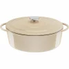 Lov Gusseisen Ovaler Bräter 34cm beige E25806|Tefal Best