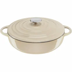 Lov Gusseisen Servierpfanne beige 28cm, E25972|Tefal Clearance