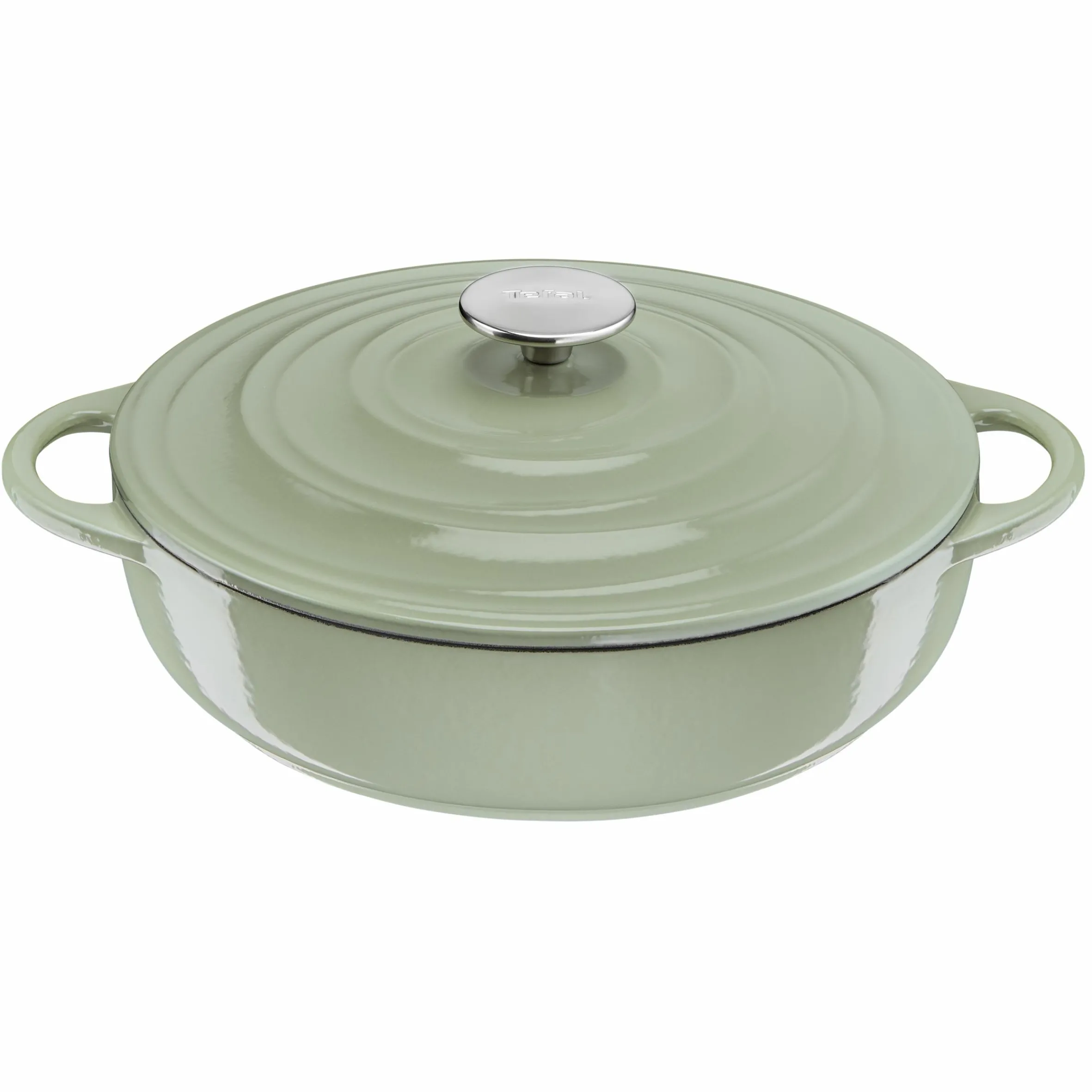 Lov Gusseisen Servierpfanne 28cm hellgrün, E25872|Tefal Online
