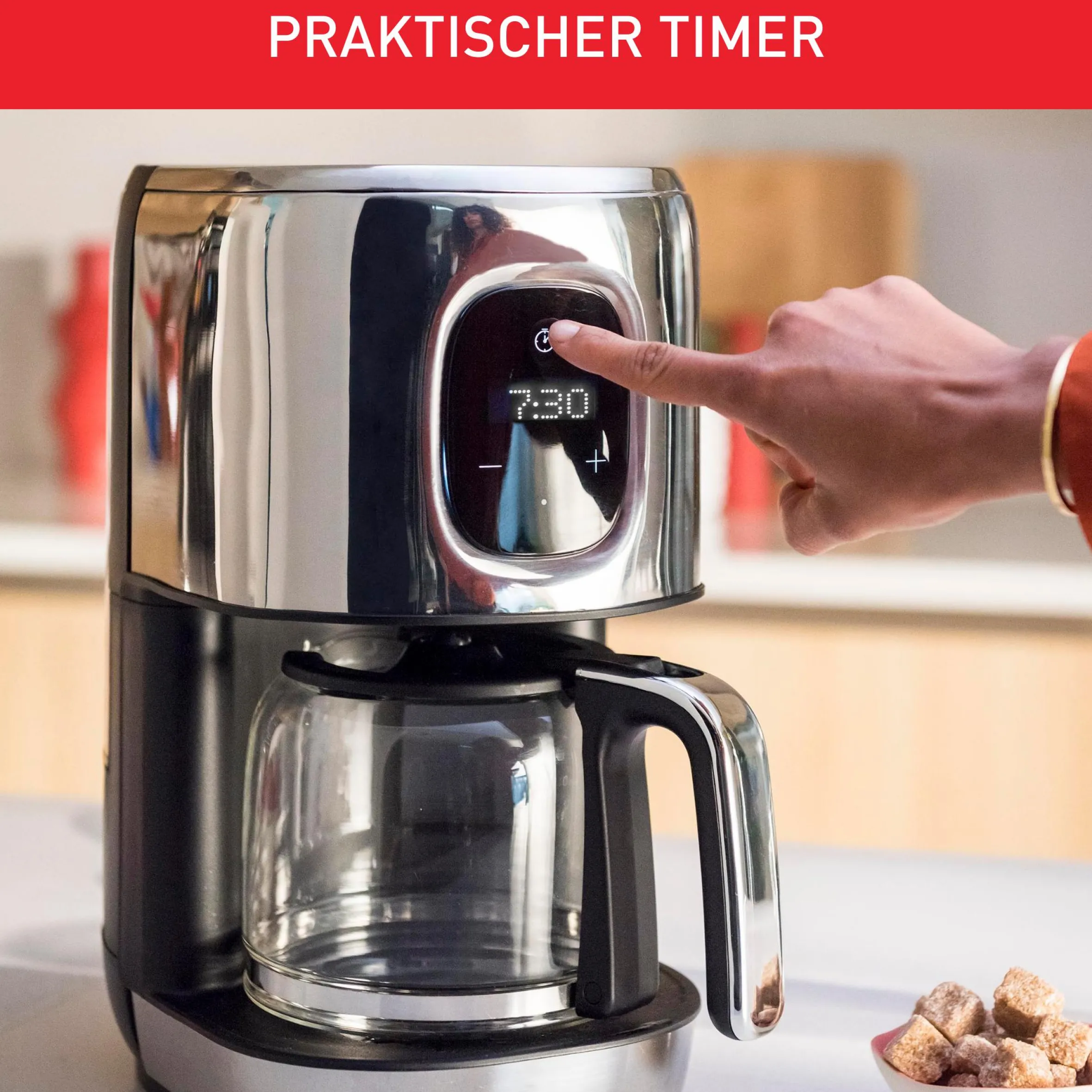 Majestuo Filterkaffeemaschine CM883D|Tefal Discount