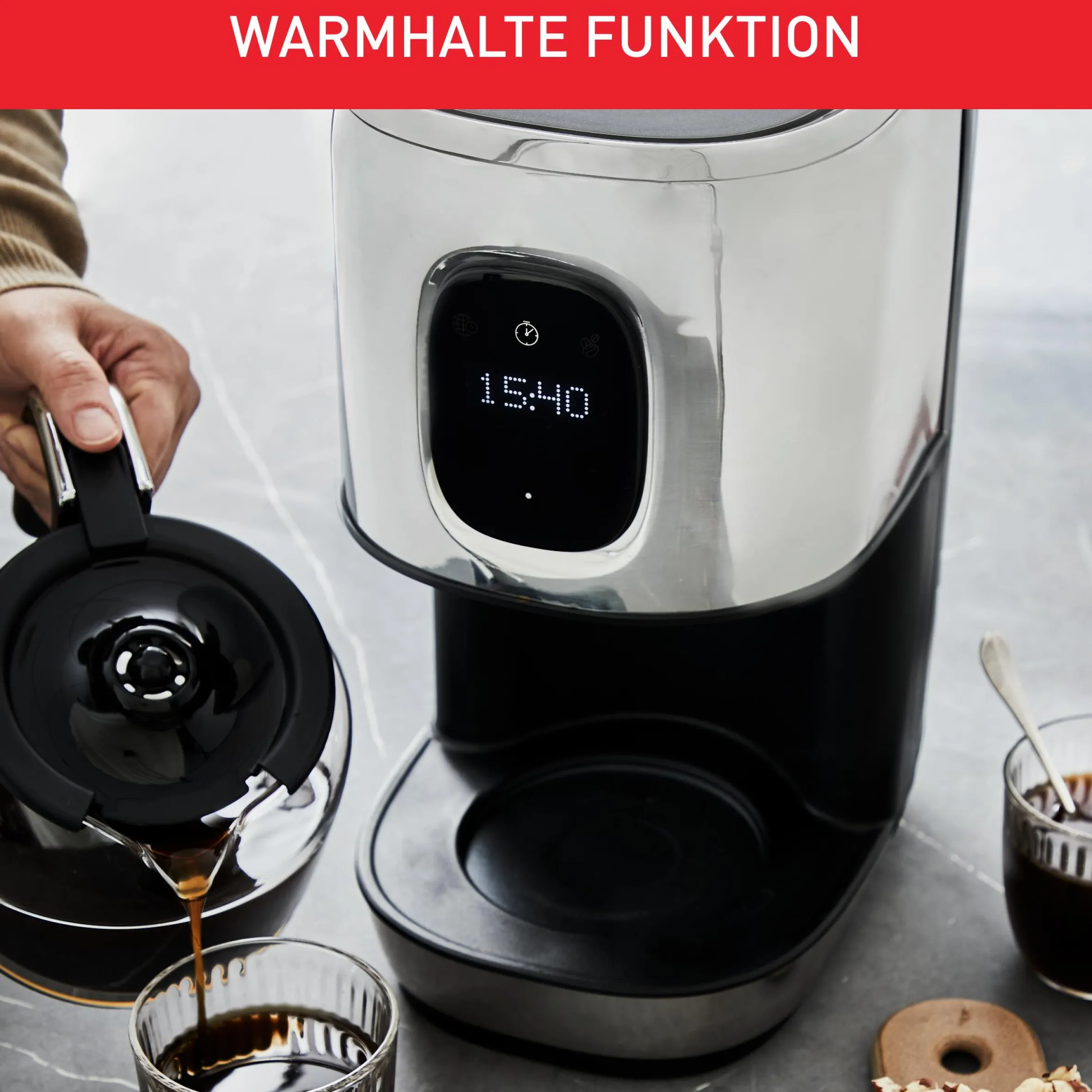 Majestuo Filterkaffeemaschine CM883D|Tefal Discount