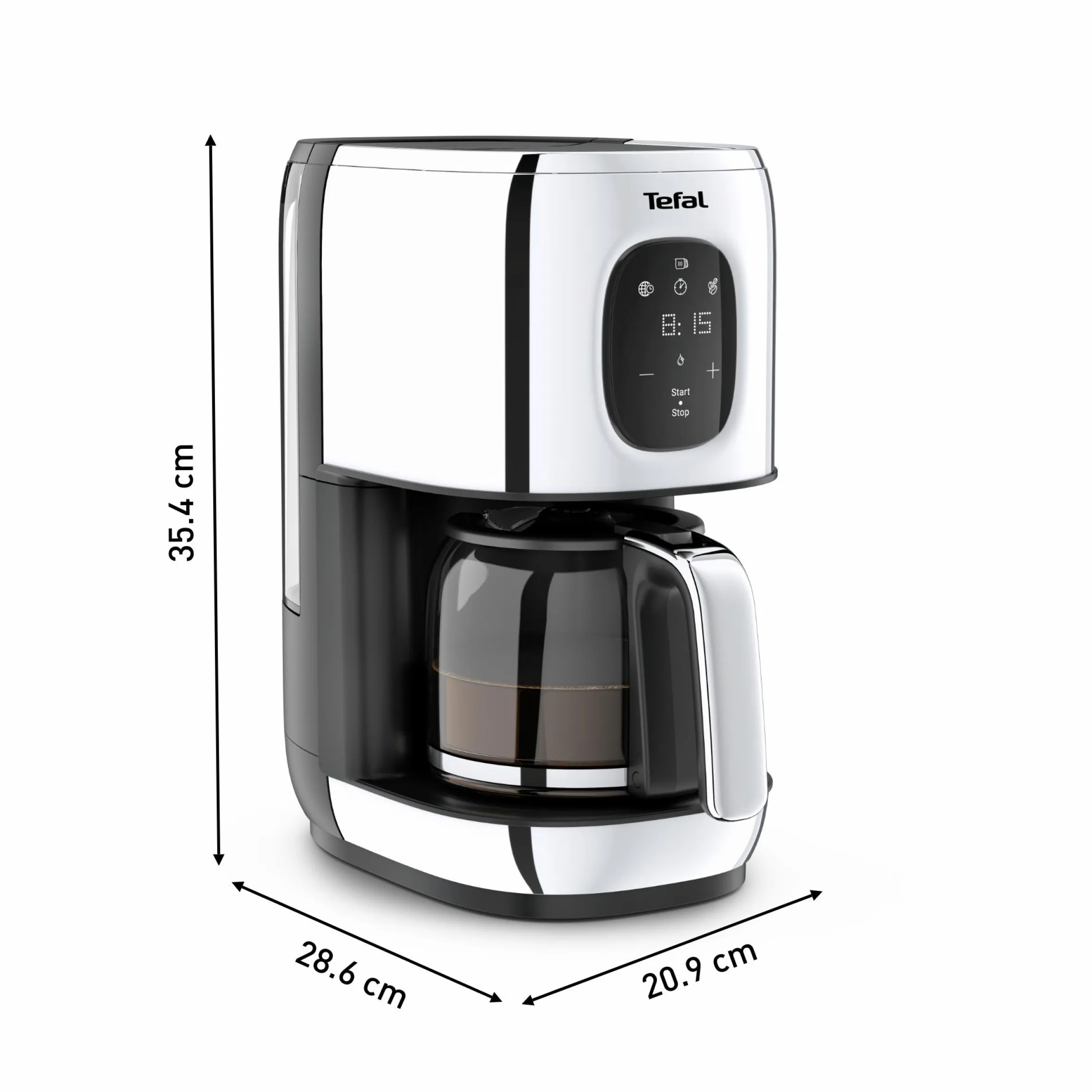 Majestuo Filterkaffeemaschine CM883D|Tefal Discount