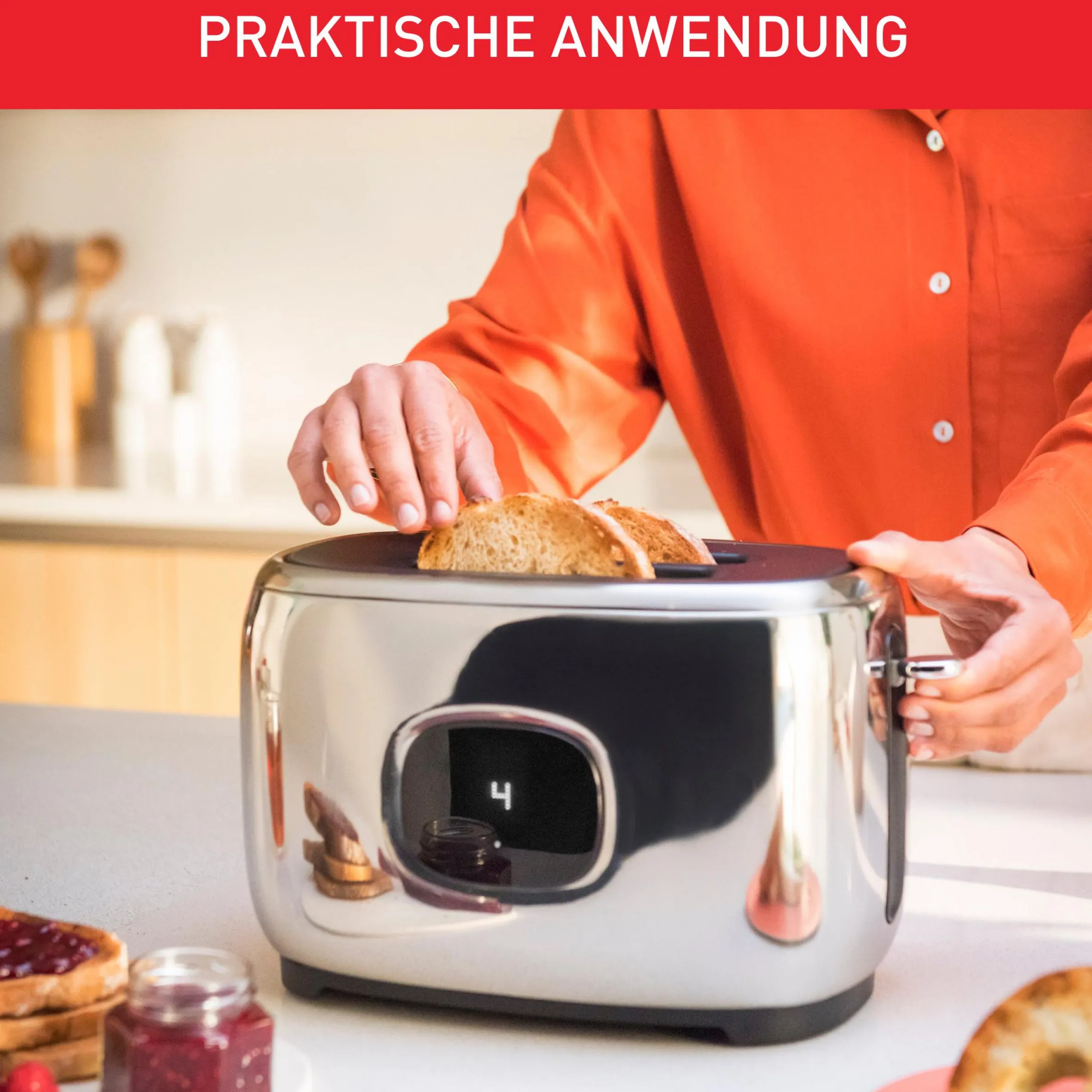 Majestuo Toaster TT883D|Tefal Outlet