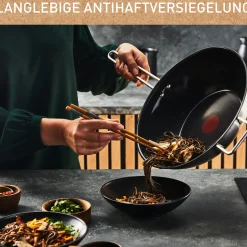 Nordica Edelstahl Wokpfanne 28cm, H87119|Tefal Clearance