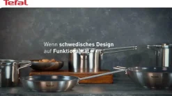 Nordica Edelstahl-Keramikpfanne 28cm, H87106|Tefal Best