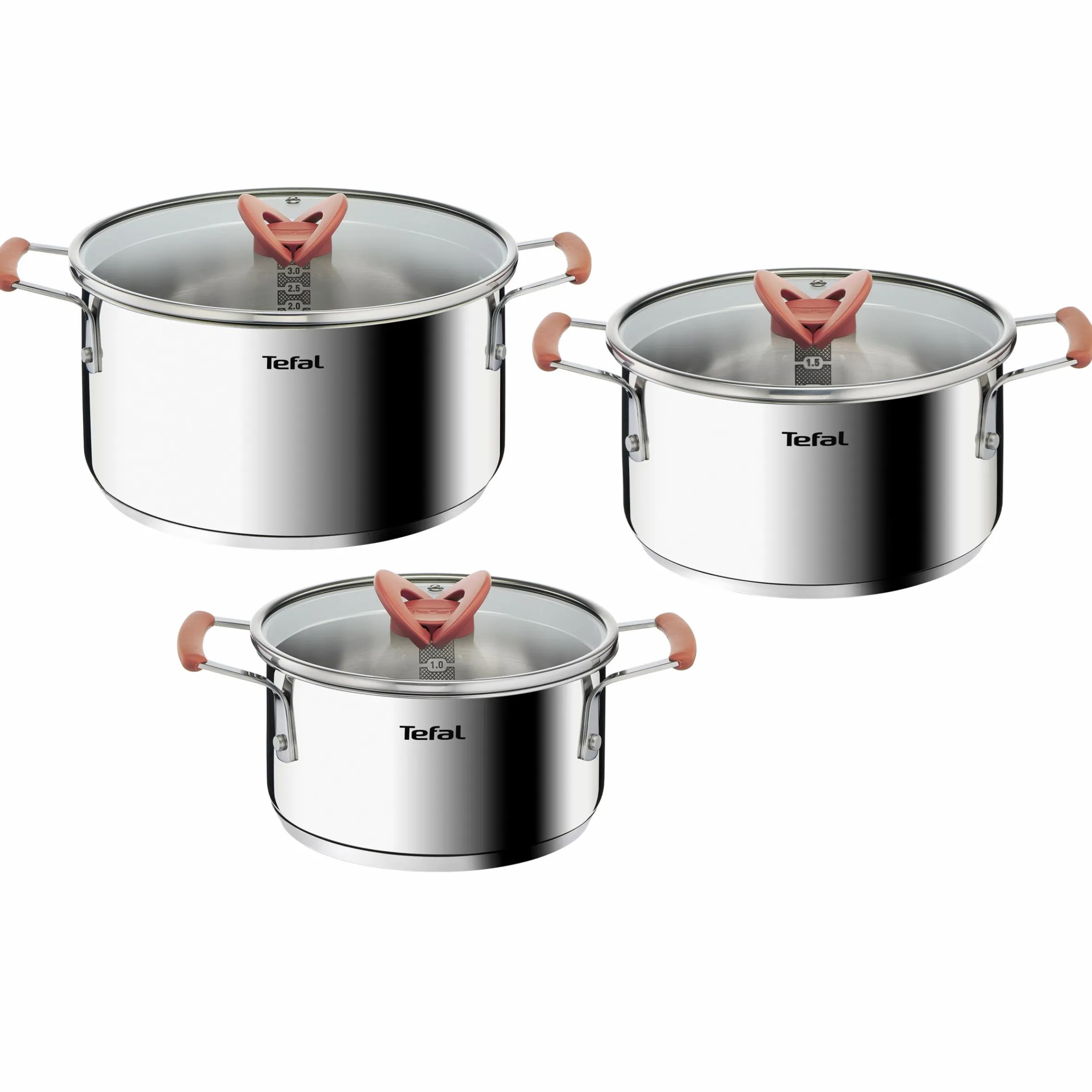 Opti Space 6-teiliges Kochtopf-Set G720S6|Tefal Sale