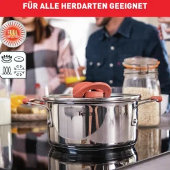 Opti Space 6-teiliges Kochtopf-Set G720S6|Tefal Sale