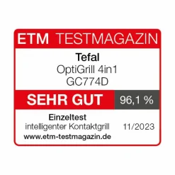 OptiGrill 4in1 Kontaktgrill GC774D|Tefal Online