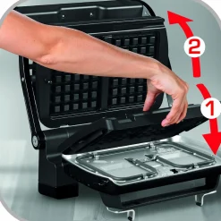 OptiGrill Waffelplatten (x 2) und Schöpfkelle XA7248|Tefal Online
