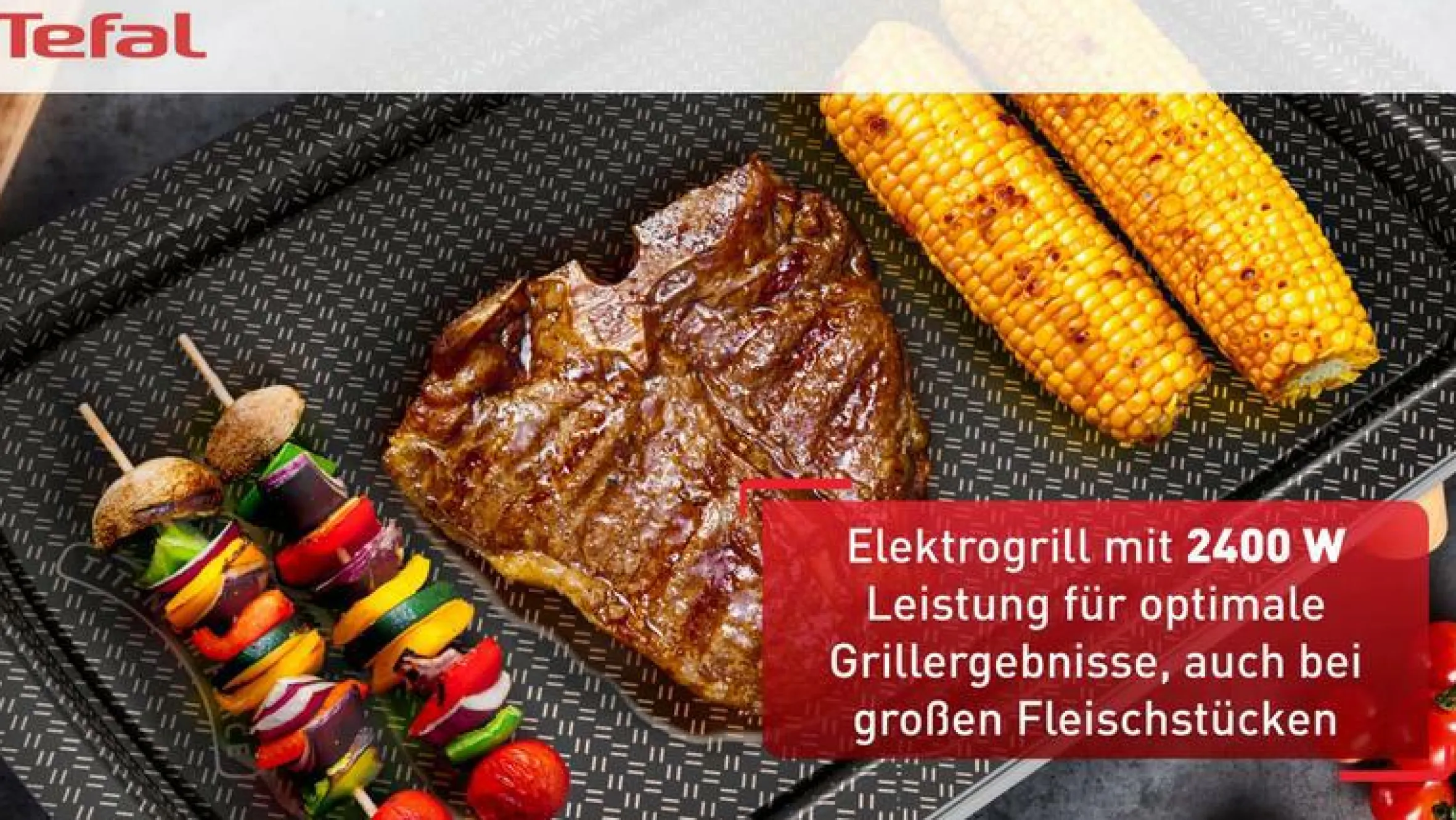 Plancha Des Saveurs Gourmet Elektrogrill CB658P|Tefal Hot