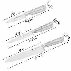 Precision 3-teiliges Messer-Set K289S3|Tefal Discount