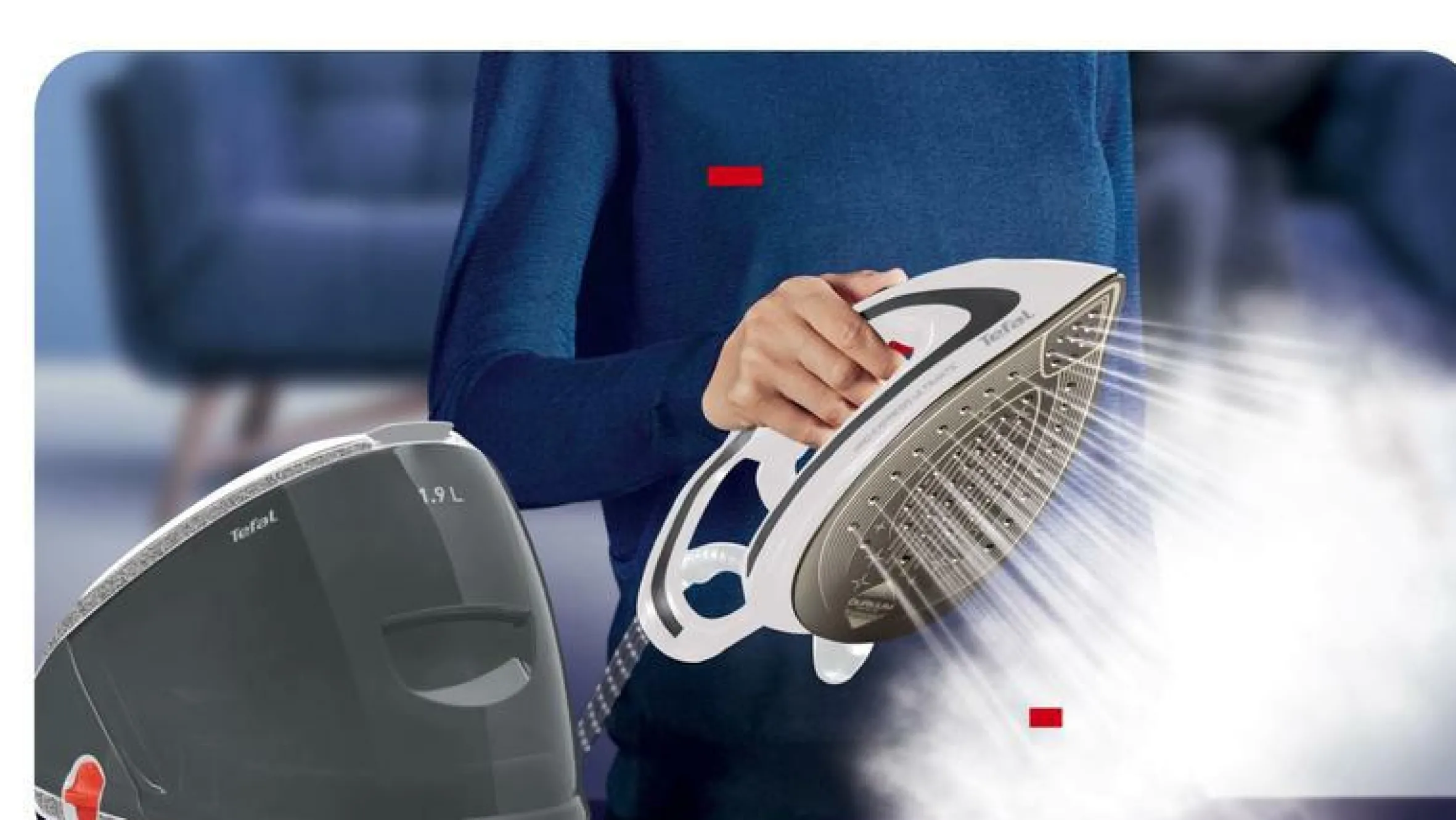 Pro Express Ultimate Dampfbügelstation GV9567|Tefal Discount