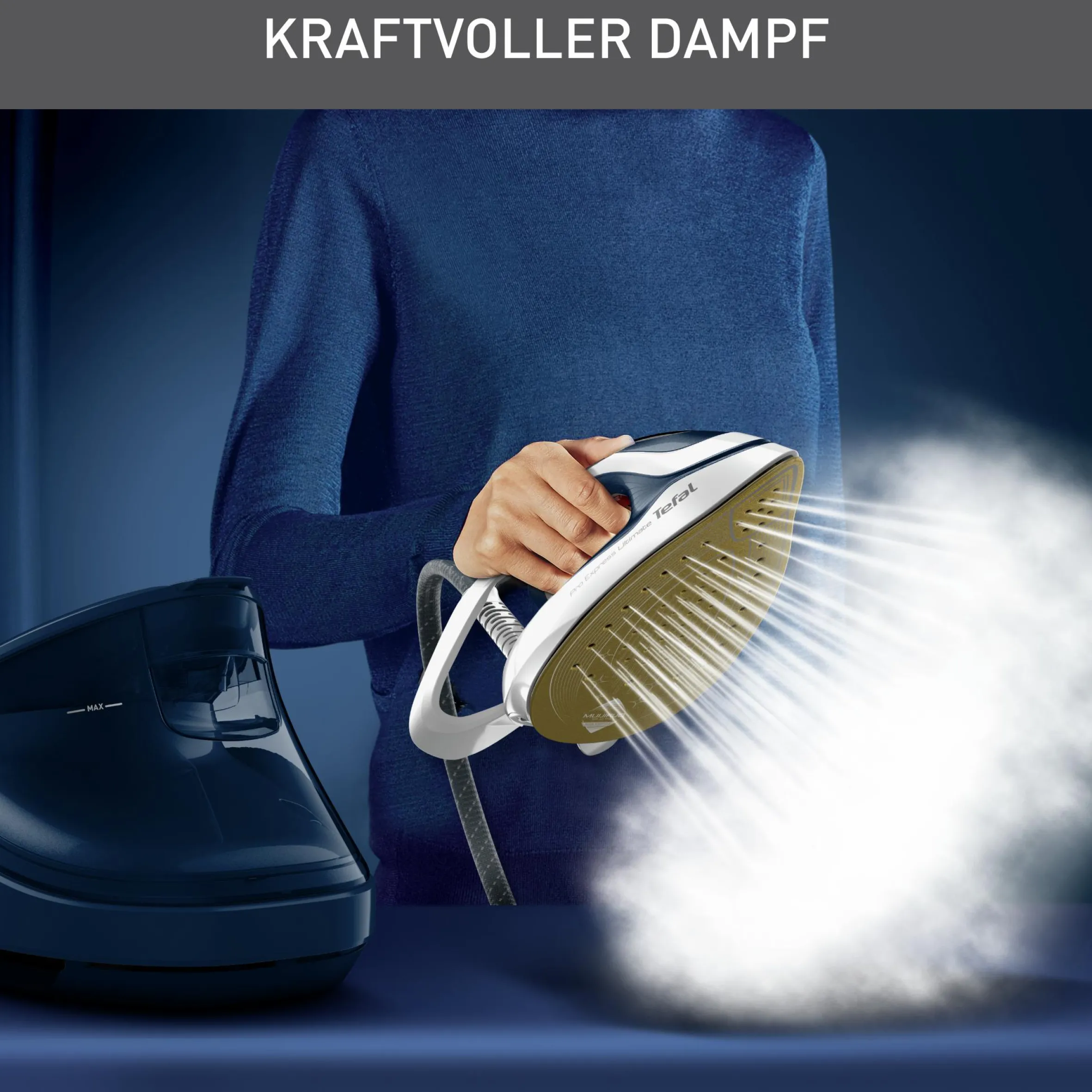 Pro Express Ultimate II Dampfbügelstation GV9720|Tefal New