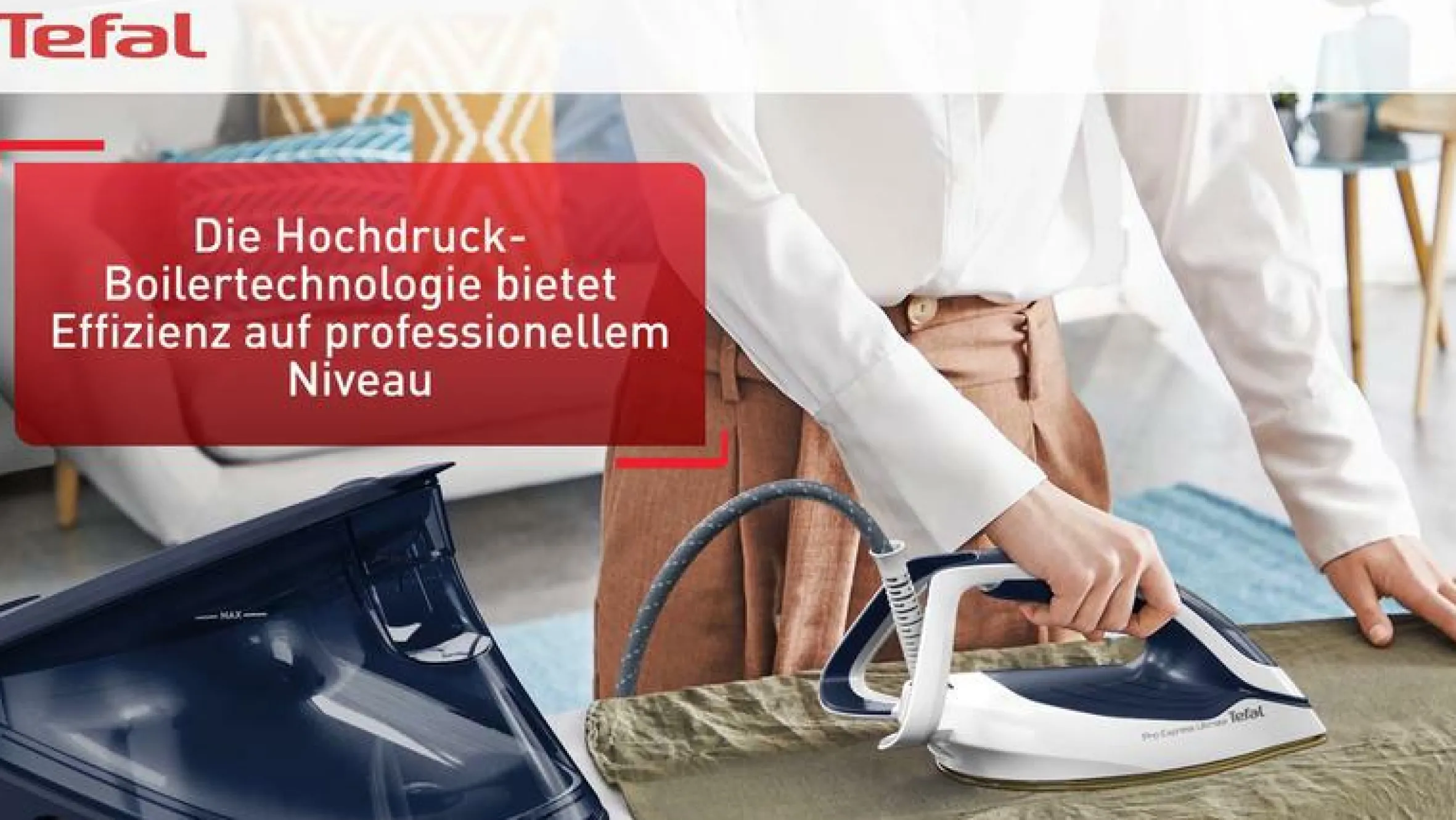 Pro Express Ultimate II Dampfbügelstation GV9720|Tefal New