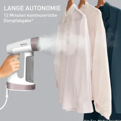 Pure Force, Dampfglätter, 2-in-1 Dampfglätten und Bügeln|Tefal Discount