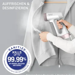 Pure Force, Dampfglätter, 2-in-1 Dampfglätten und Bügeln|Tefal Discount
