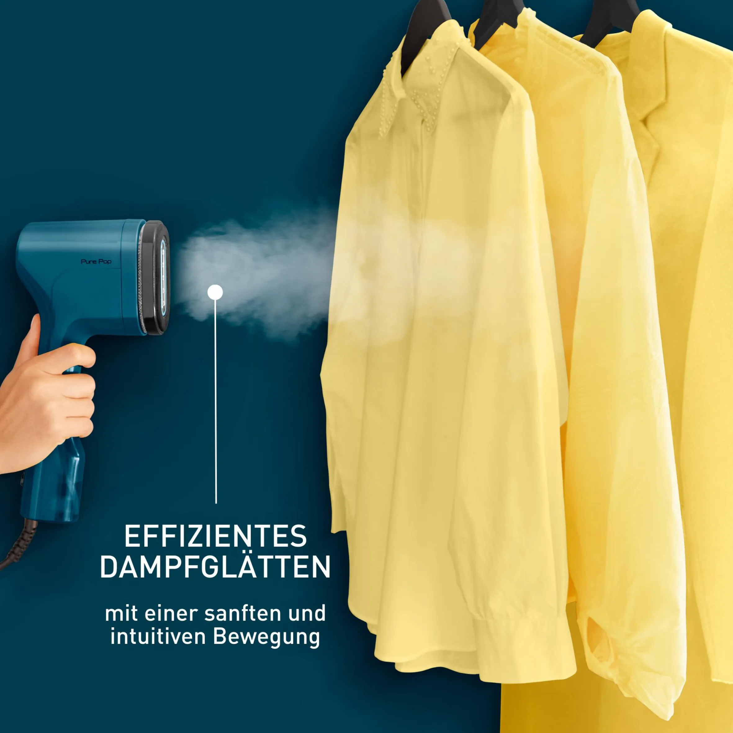 Pure Pop Dampfbürste DT2020|Tefal Hot