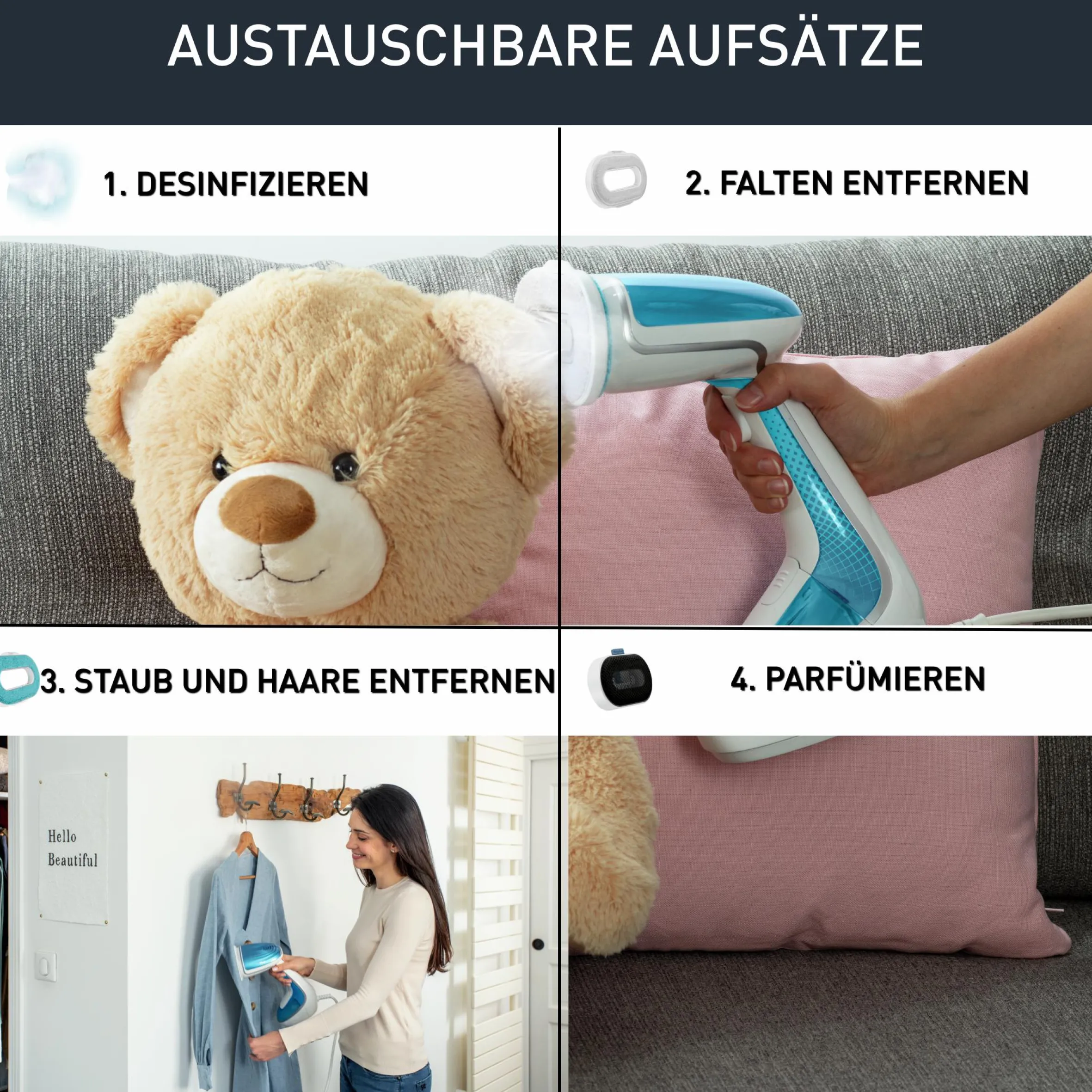 Pure Tex Dampfbürste DT9530|Tefal