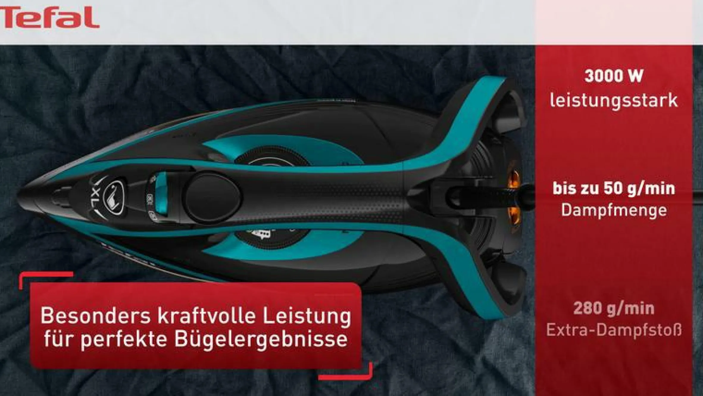 Puregliss Dampfbügeleisen FV8066|Tefal Outlet