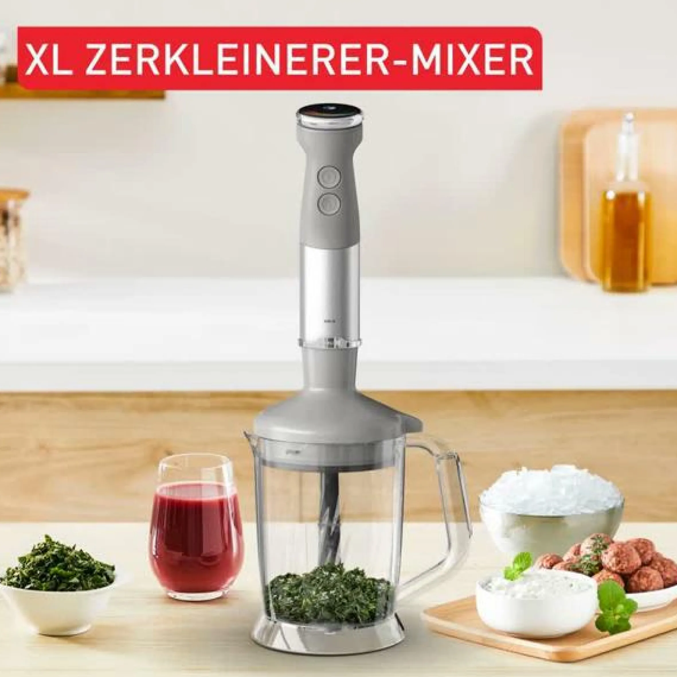Quickchef+ Stabmixer HB67MB|Tefal