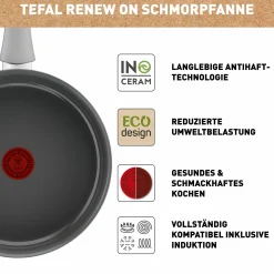 Renew On Keramik-Schmorpfanne 24cm C42732|Tefal Sale