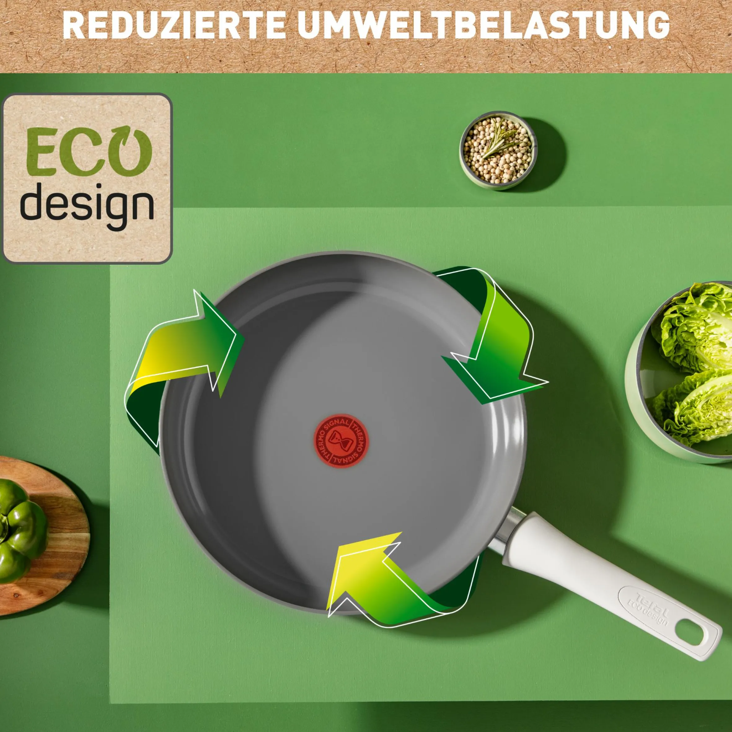 Renew On 3-teiliges Pfannenset C42791|Tefal Discount