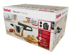 Secure Trendy Schnellkochtopf mit Korb 6 L P25807|Tefal Best