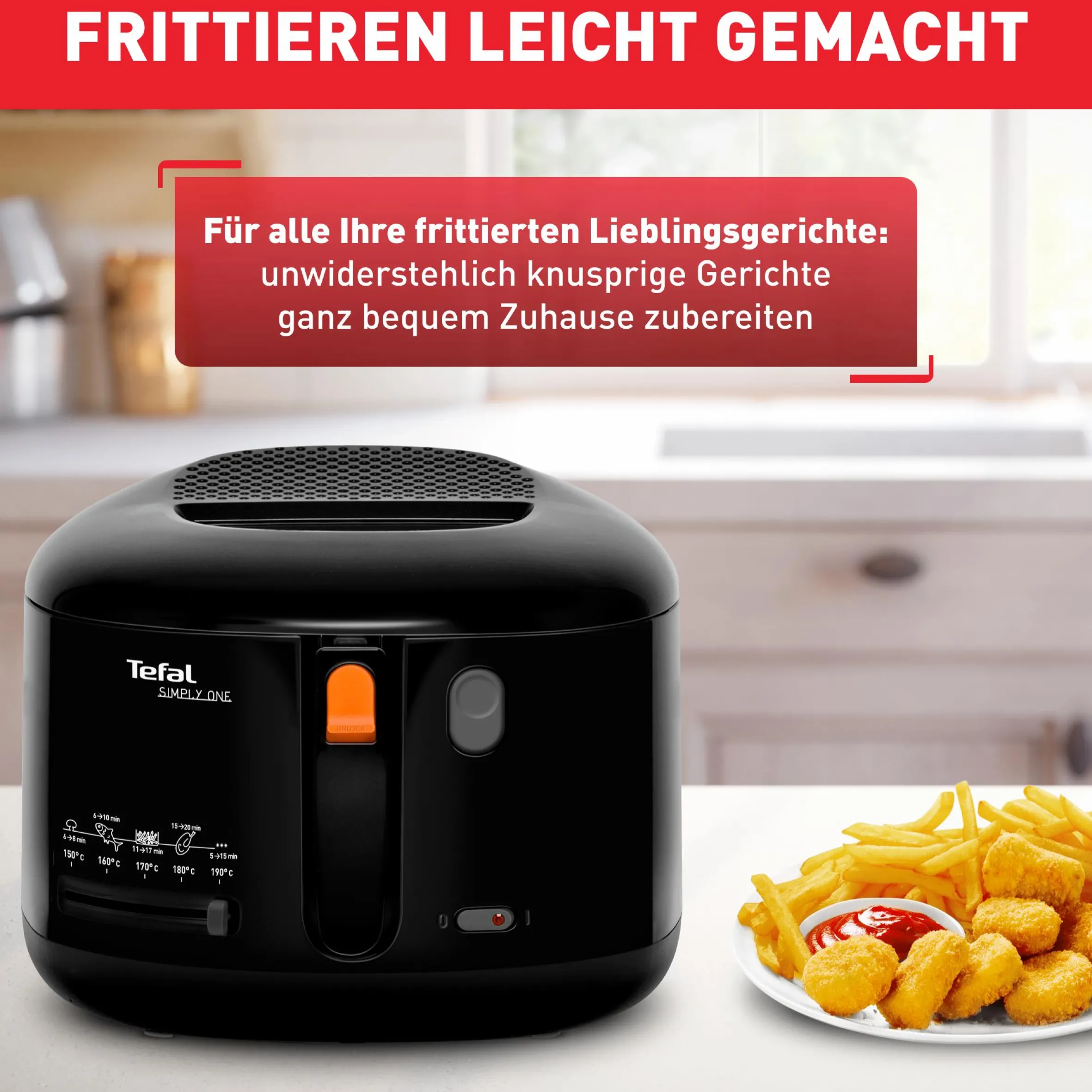 Simply One Fritteuse FF1608|Tefal Discount