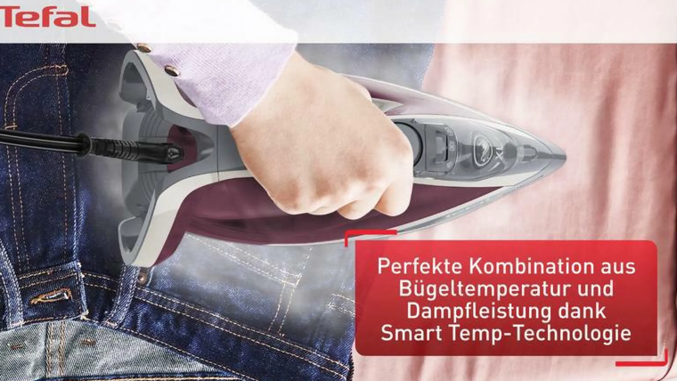 Smart Protect Plus Dampfbügeleisen FV6870|Tefal