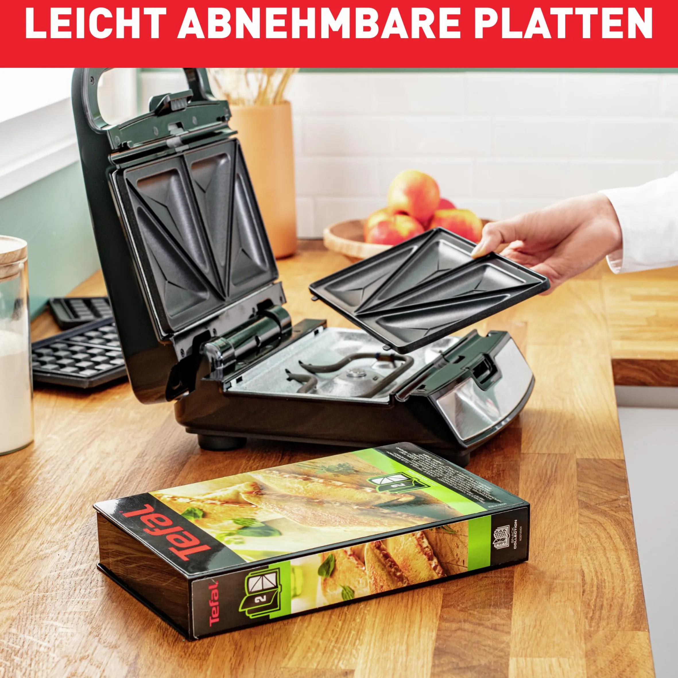 Snack Collection Sandwichmaker & Waffeleisen SW852D|Tefal