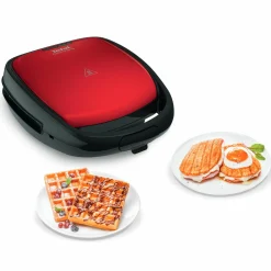 Snack Time Colormania Sandwichmaker & Waffeleisen SW3415|Tefal New