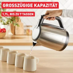 Subito, Elektrischer Wasserkocher, Ein-Tassen-Indikator, Einhändiges Öffnen|Tefal New