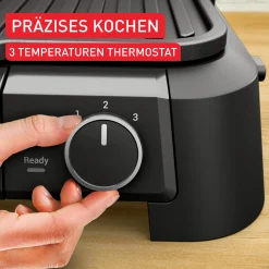 SuperGrill 3in1, Kontaktgrill, Barbecue- & Ofenposition|Tefal Discount