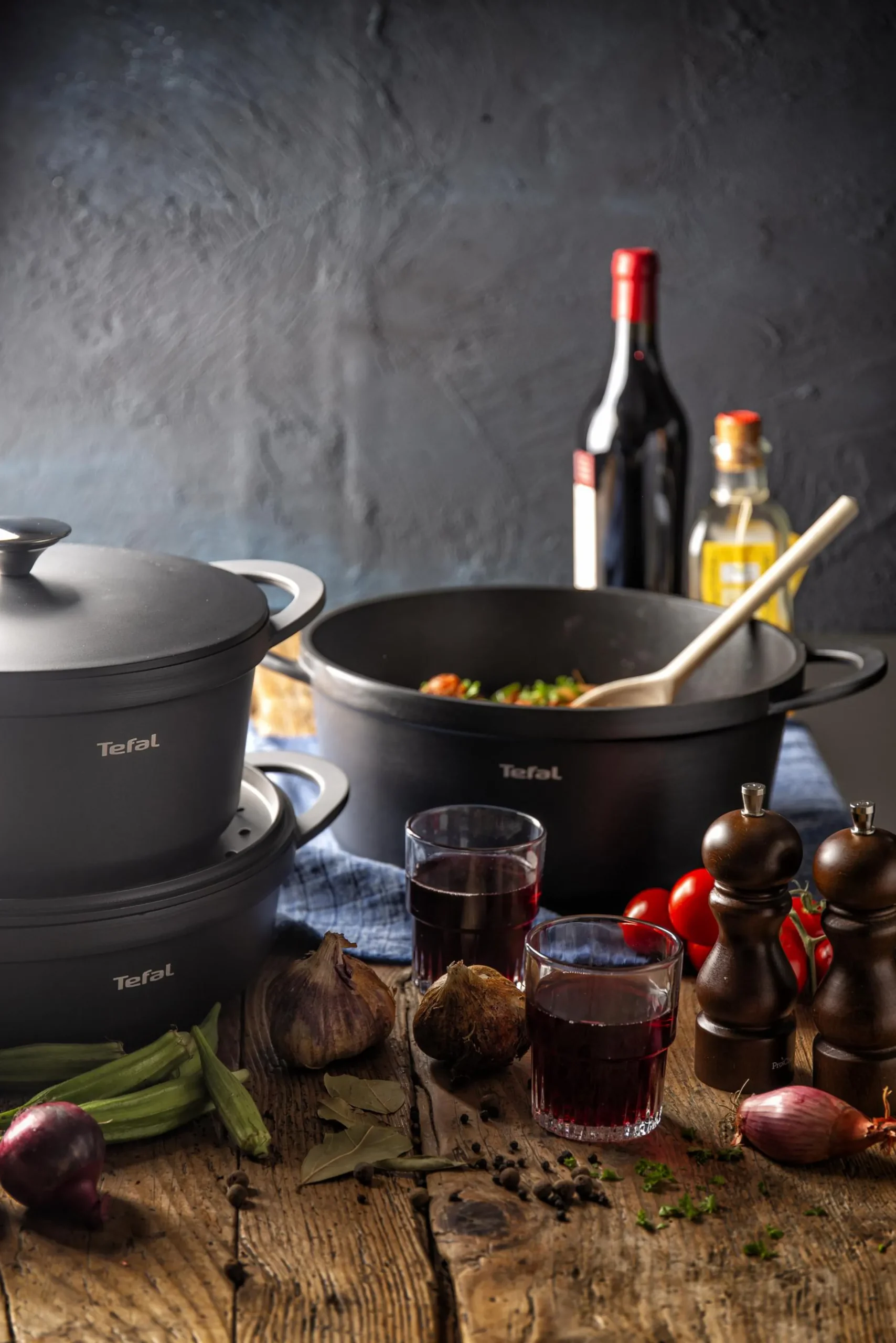 Trattoria Schmortopf 24cm E21846|Tefal Discount