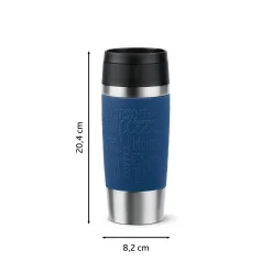 TRAVEL MUG CLASSIC ISOLIERBECHER 0,36L DUNKELBLAU N20203|Tefal New