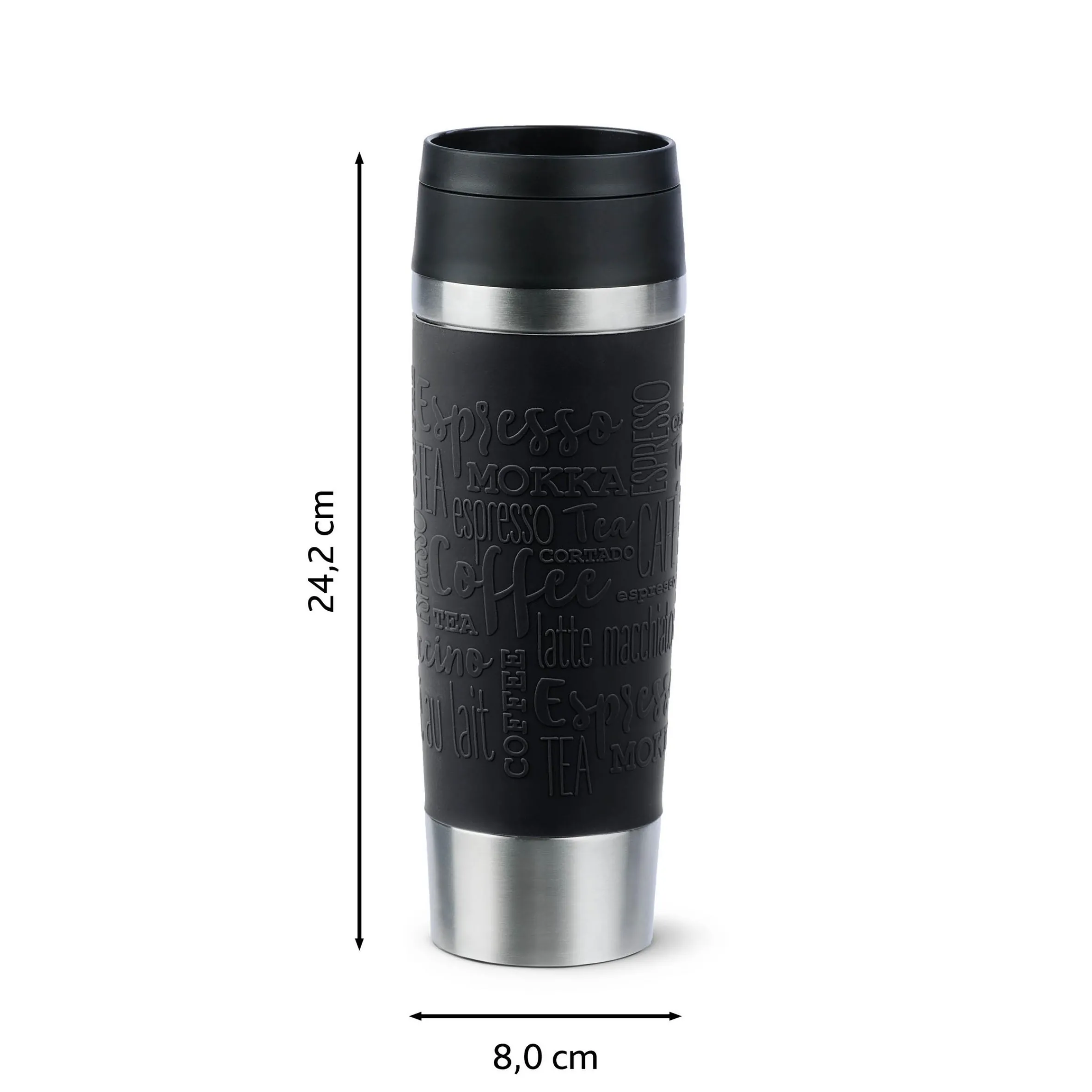 TRAVEL MUG CLASSIC ISOLIERBECHER 0,5L SCHWARZ N20220|Tefal Best