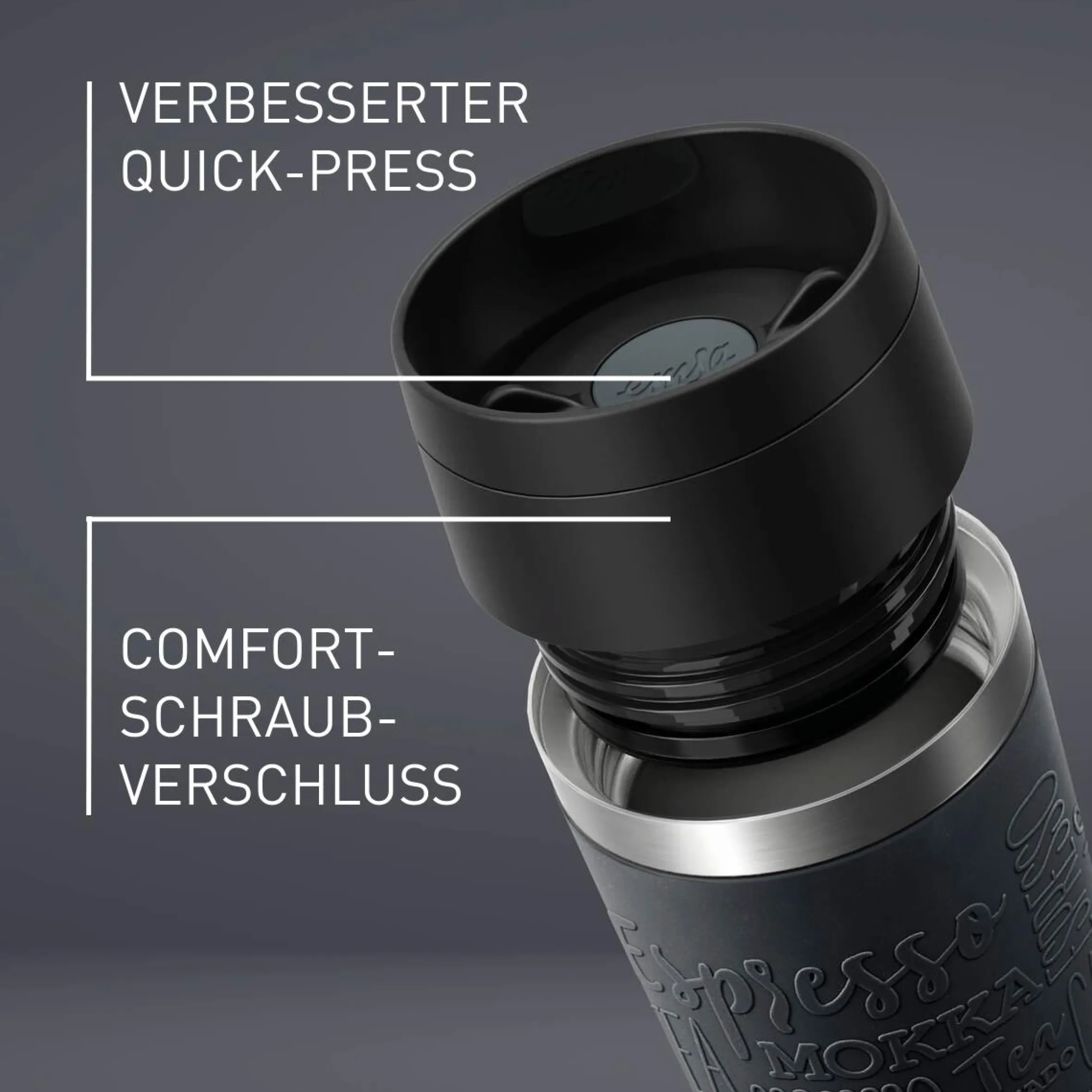 TRAVEL MUG CLASSIC ISOLIERBECHER 0,5L SCHWARZ N20220|Tefal Best