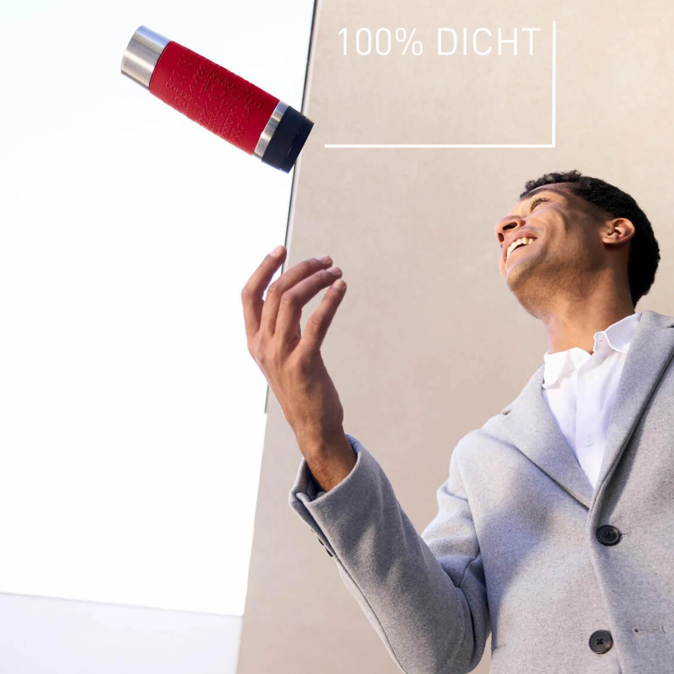 TRAVEL MUG CLASSIC ISOLIERBECHER 0,5L DUNKELROT N20222|Tefal Outlet