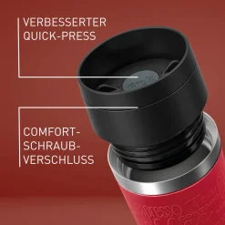 TRAVEL MUG CLASSIC ISOLIERBECHER 0,36L DUNKELROT N20204|Tefal Discount