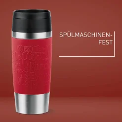 TRAVEL MUG CLASSIC ISOLIERBECHER 0,36L DUNKELROT N20204|Tefal Discount