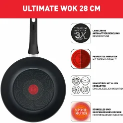 Ultimate On Wokpfanne 28cm G26019|Tefal