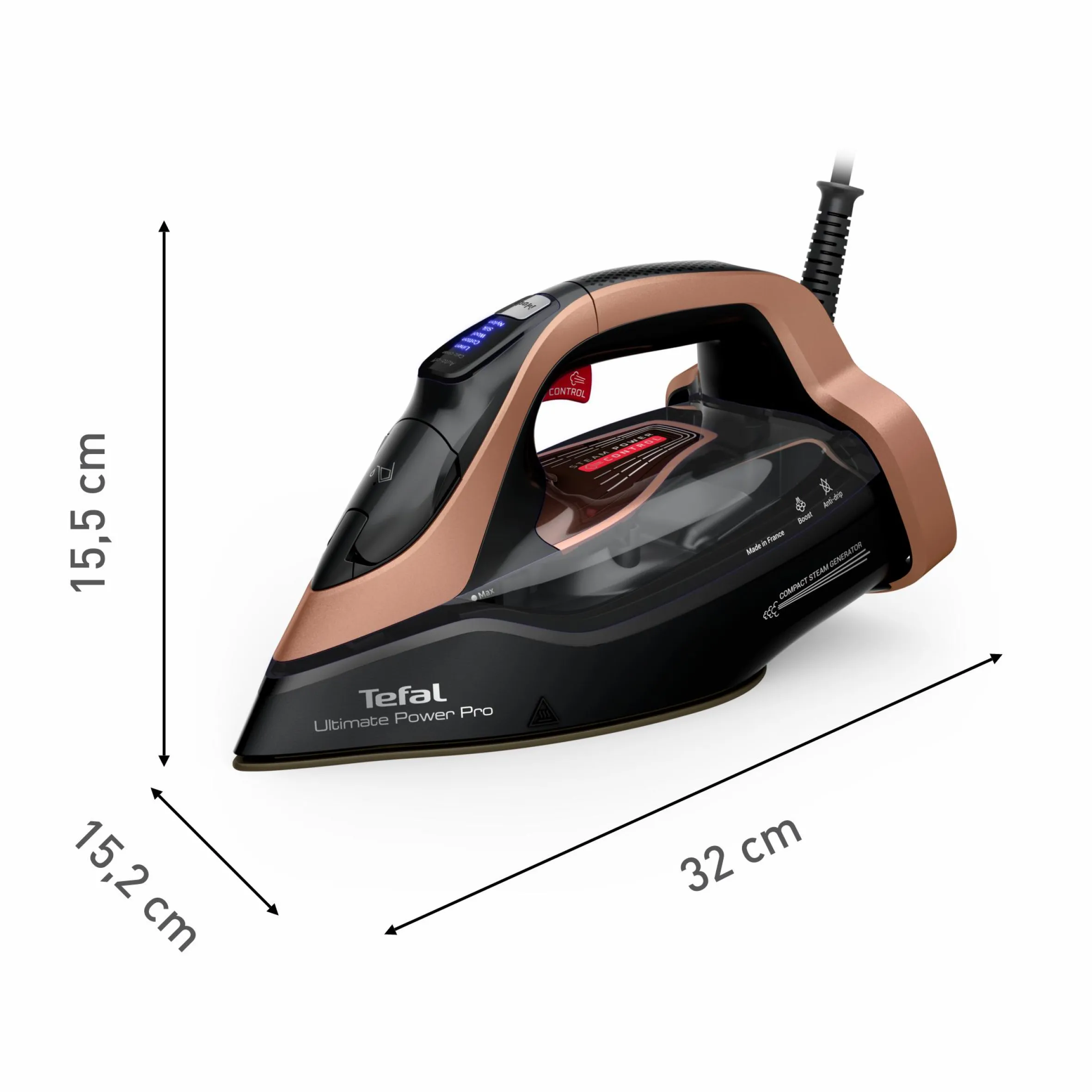 Ultimate Power Pro Dampfbügeleisen FV9E50|Tefal Clearance