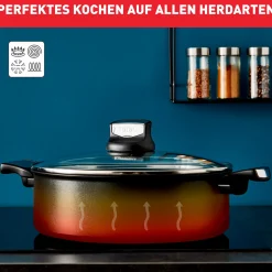 Unlimited On Servierpfanne 28cm mit Deckel G25972|Tefal