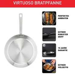 Virtuoso Pfanne unversiegelt 24cm E49204|Tefal Sale